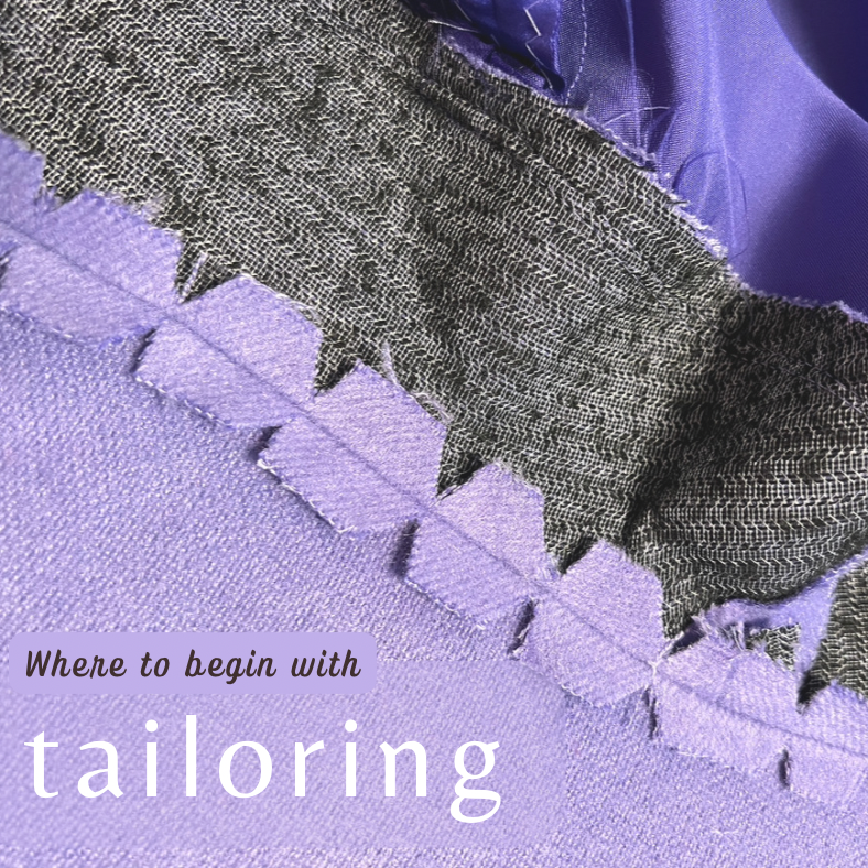 BASIC TAILORING - WHERE TO BEGIN WITH TAILORING YOUR COAT